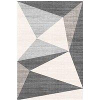 William Armes Tokyo Rug 160x230cm Modern Geo Grey, Grey