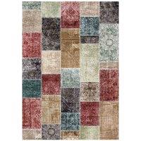 William Armes Tokyo Rug 160x230cm Patchwork, Purple