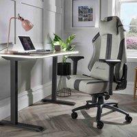 X Rocker Onyx Ergonomic Fabric Office Chair - Grey, Grey