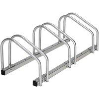 Tectake Bike Rack - Silver, Silver