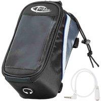 Tectake Phone Holder For Bike - Black w/ Blue, Multi
