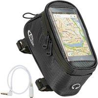 Tectake Phone Holder For Bike L, Black