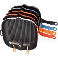 Chasseur 26Cm Square Grill Pan - Chilli Red, Red