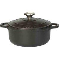 Chasseur 10Cm Round Casserole - Matt Black, Black