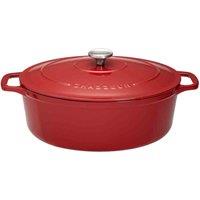 Chasseur 29Cm Oval Casserole - Chilli Red, Red