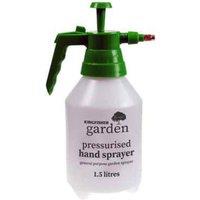 Kingfisher 1.5L Hand Pressure Sprayer, White