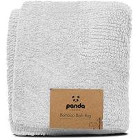 Panda Bamboo Bath Rug - Pure White, White