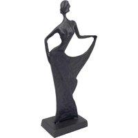 Europa Brigitte Chic Lady Elur Iron Figurine 27cm Mocha, Brown