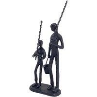 Europa Fishing Trip Elur Figurine 21cm Mocha, Brown