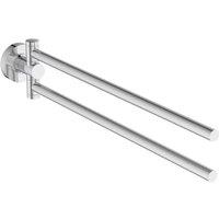 Ideal Standard Iom Double Towel Bar Chrome, Silver