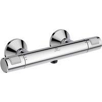 Ideal Standard Ceratherm Exposed Thermostatic Shower Mixer, Silver