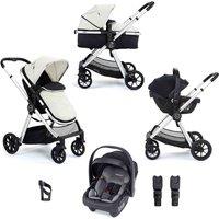 Babymore Mimi Travel System Coco Car Seat - Silver, Silver