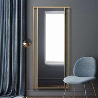 Mirroroutlet Fenestra - Gold Modern Wall And Full Length Leaner Mirror 71inch X 31inch 180 X 80cm , Gold