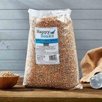 Happy Beaks No Husk No Grow No Waste Bird Seed Mix (14kg), Multi