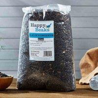 Happy Beaks Black Sunflower Seeds (4kg), Multi