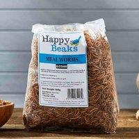 Happy Beaks Meal Worms (Bag) 1 kg, Multi