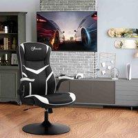 Vinsetto High Back Swivel Computer Gaming Chair Black, Black