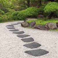 Primeur 4 x Natural Stepping Stone - Grey, Grey