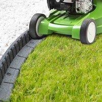 Primeur 2 x Lawnmower Friendly Border Edging - Grey, Grey