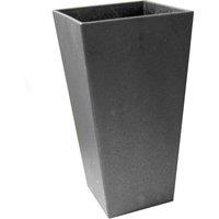 Primeur 1 x Sonata Planter Steel Grey 50cm, Grey