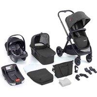 Babymore Memore V2 Travel System Coco With Base - Black, Black