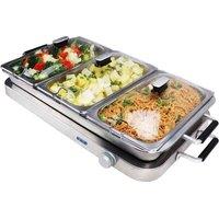 Callow Retail Premium Large Buffet Server, Silver