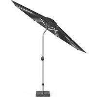 Pacific Lifestyle Glow Defender 3m Round Anthracite Parasol, Grey
