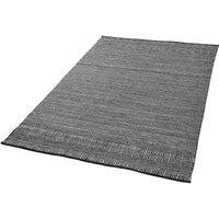 Pacific Lifestyle Black/White Inca Design Rectangular Rug, Black
