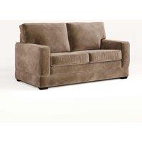 Jay-Be Urban Sofa Bed With E-pocket Mattress - Two Seater - Luxe Velvet Cedar, Brown