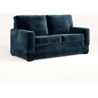 Jay-Be Urban Sofa Bed With E-pocket Mattress - Two Seater - Luxe Velvet Airforce