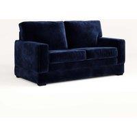 Jay-Be Urban Sofa Bed With E-pocket Mattress - Two Seater - Luxe Velvet Royal, Blue