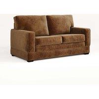 Jay-Be Urban Sofa Bed With E-pocket Mattress - Two Seater - Cosy Chenille Cork, Brown