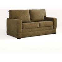 Jay-Be Urban Sofa Bed With E-pocket Mattress - Two Seater - Cosy Chenille Hedge, Green