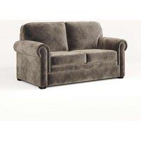 Jay-Be Heritage Sofa Bed With E-pocket Mattress - Two Seater - Luxe Velvet Mink, Brown