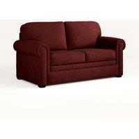 Jay-Be Heritage Sofa Bed With E-pocket Mattress - Two Seater - Brushed Twill Burnt Amber , Orange