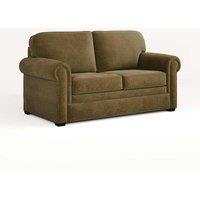 Jay-Be Heritage Sofa Bed With E-pocket Mattress - Two Seater - Cosy Chenille Hedge, Green