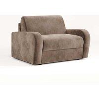 Jay-Be Deco Snuggler Sofa Bed With E-sprung Mattress - Luxe Velvet Cedar