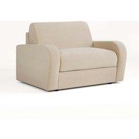 Jay-Be Deco Snuggler Sofa Bed With E-sprung Mattress - Brushed Twill Linen