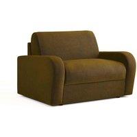 Jay-Be Deco Snuggler Sofa Bed With E-sprung Mattress - Brushed Twill Hunter , Green