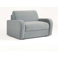 Jay-Be Deco Snuggler Sofa Bed With E-sprung Mattress - Brushed Twill Sky , Blue