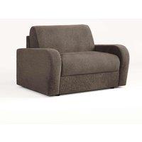 Jay-Be Deco Snuggler Sofa Bed With E-sprung Mattress - Cosy Chenille Sketch, Grey