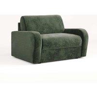 Jay-Be Deco Snuggler Sofa Bed With E-sprung Mattress - Cosy Chenille Aqua