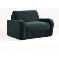 Jay-Be Deco Snuggler Sofa Bed With E-sprung Mattress - Cosy Chenille Cobalt, Blue
