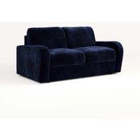 Jay-Be Deco Sofa Bed With E-sprung Mattress - Two Seater - Luxe Velvet Royal, Blue