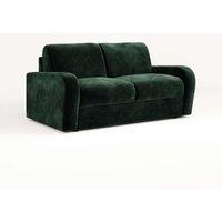 Jay-Be Deco Sofa Bed With E-sprung Mattress - Two Seater - Luxe Velvet Bottle Green, Green