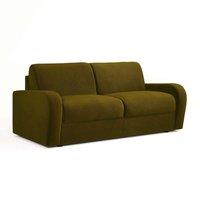 Jay-Be Deco Sofa Bed With E-sprung Mattress - Three Seater - Brushed Twill Hunter