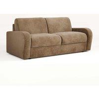 Jay-Be Deco Sofa Bed With E-sprung Mattress - Three Seater - Cosy Chenille Dreamy, Cream