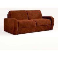 Jay-Be Deco Sofa Bed With E-sprung Mattress - Three Seater - Cosy Chenille Foxy