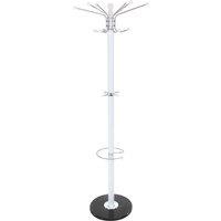 Tectake Coat Stand - White, White