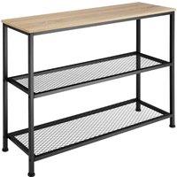 Tectake Side Table Bristol - Light Brown, Brown